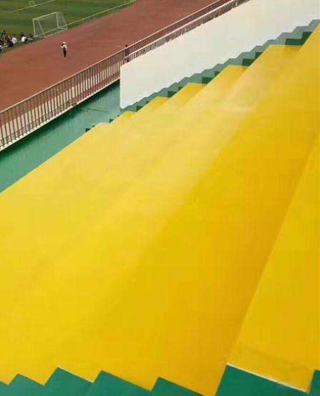 阜阳球场台阶翻新修补改造
